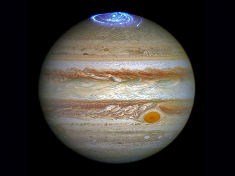 Jupiter auroras